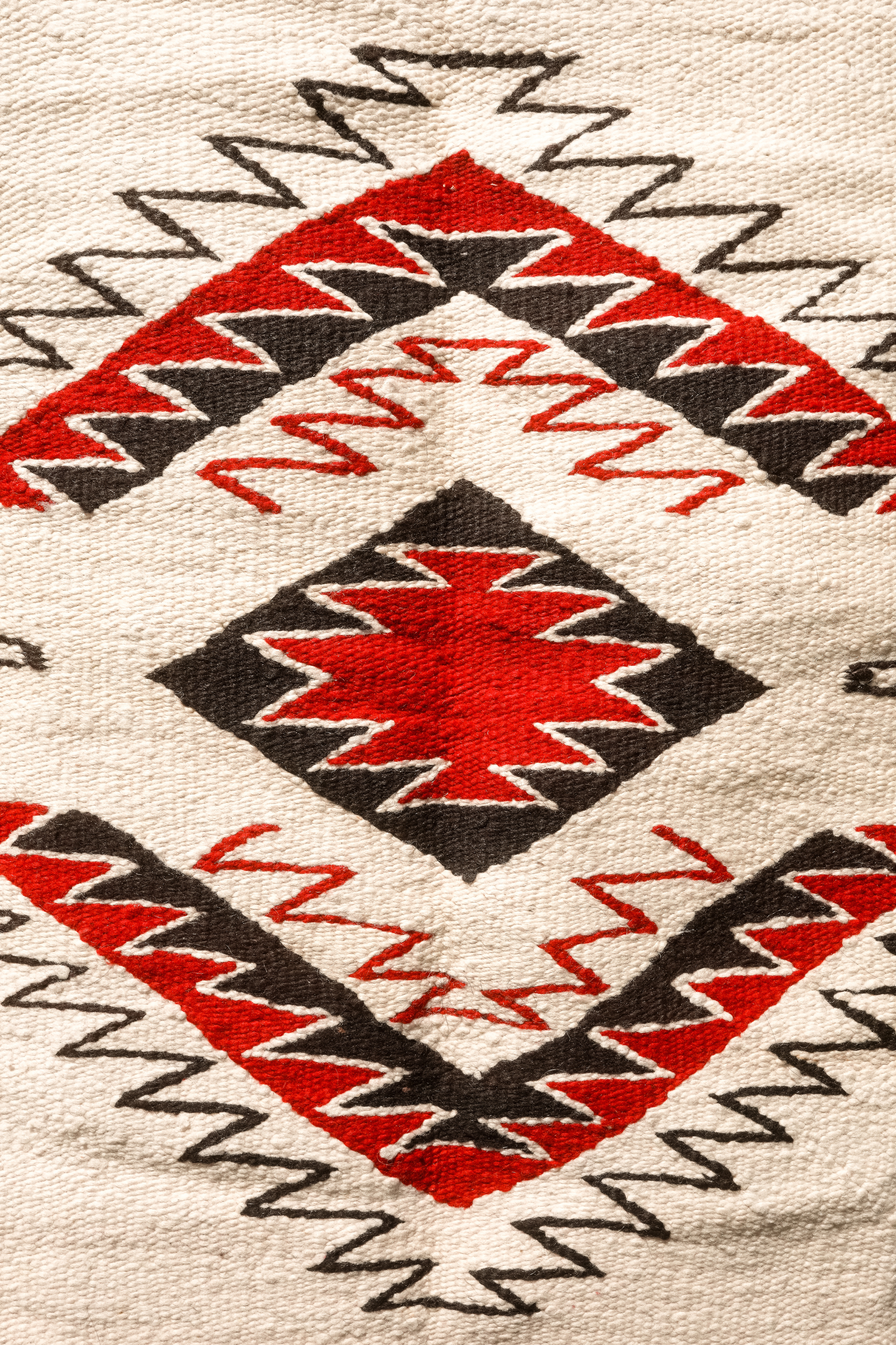 Historic Navajo Ganado Medallion Textile | c. 1940s collector's sampler