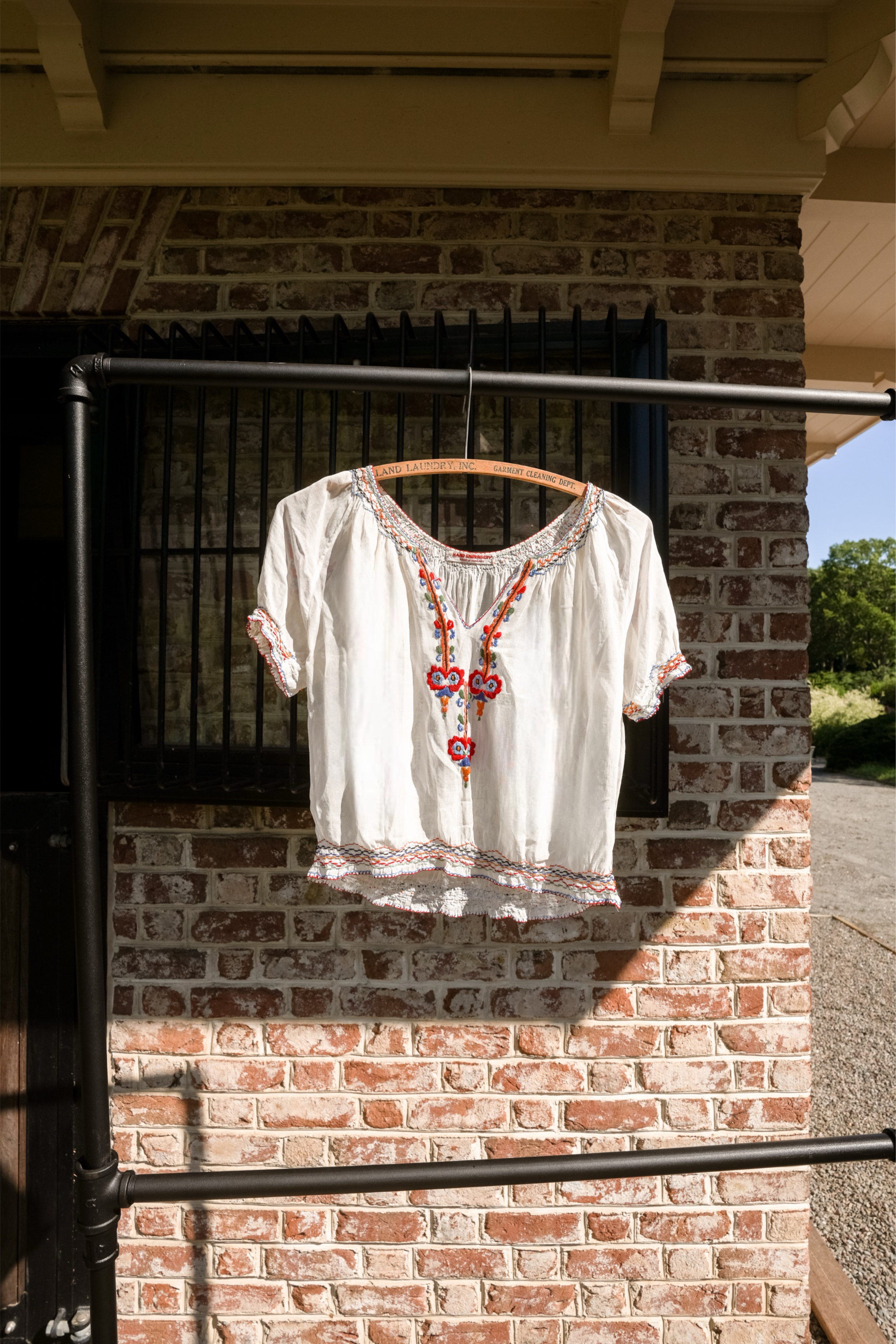 Vintage 1930's Hungarian Embroidered Folk Blouse (XS-S)