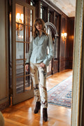 Rare Ralph Lauren Equestrian Print Pants (XXS-XS)