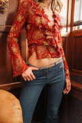 Vintage Miss Sixty Low-Rise Belted Jeans (XS-S)