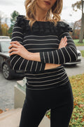 Ralph Lauren Ruffle-Trim Sweater (XS-S)