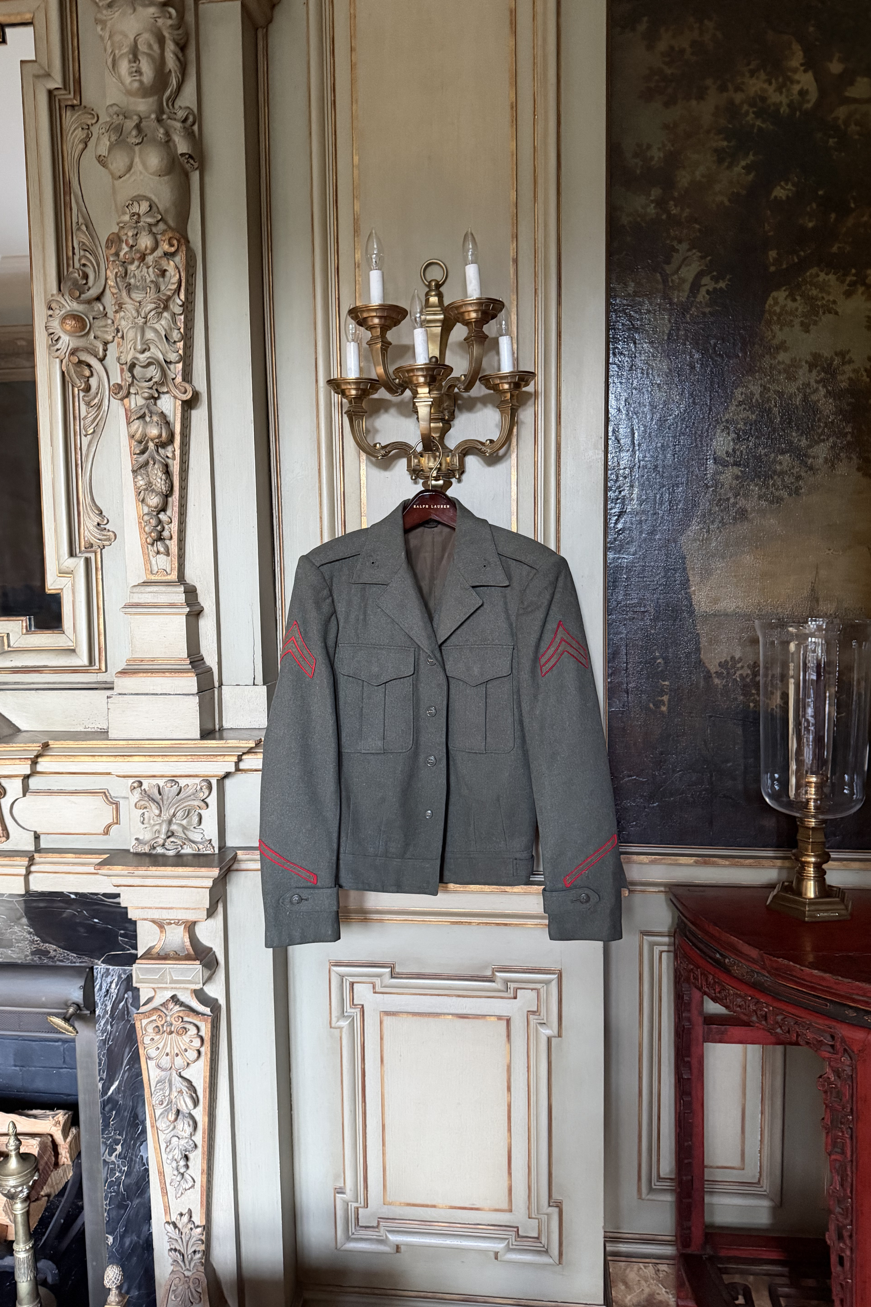 WWII–Korean War USMC Wool Vandegrift Jacket | Rare Marine Corps Uniform | Size 36