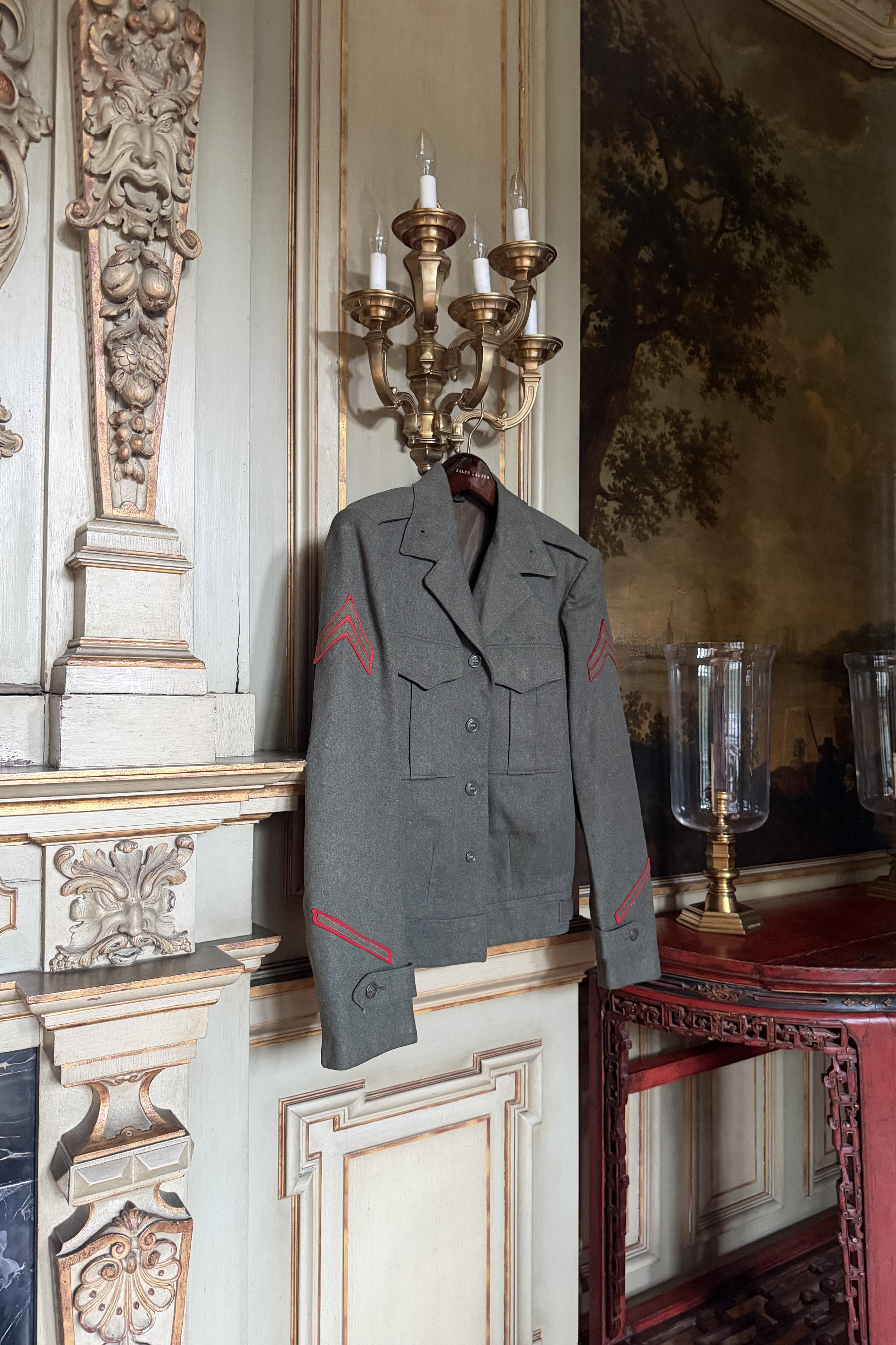 WWII–Korean War USMC Wool Vandegrift Jacket | Rare Marine Corps Uniform | Size 36
