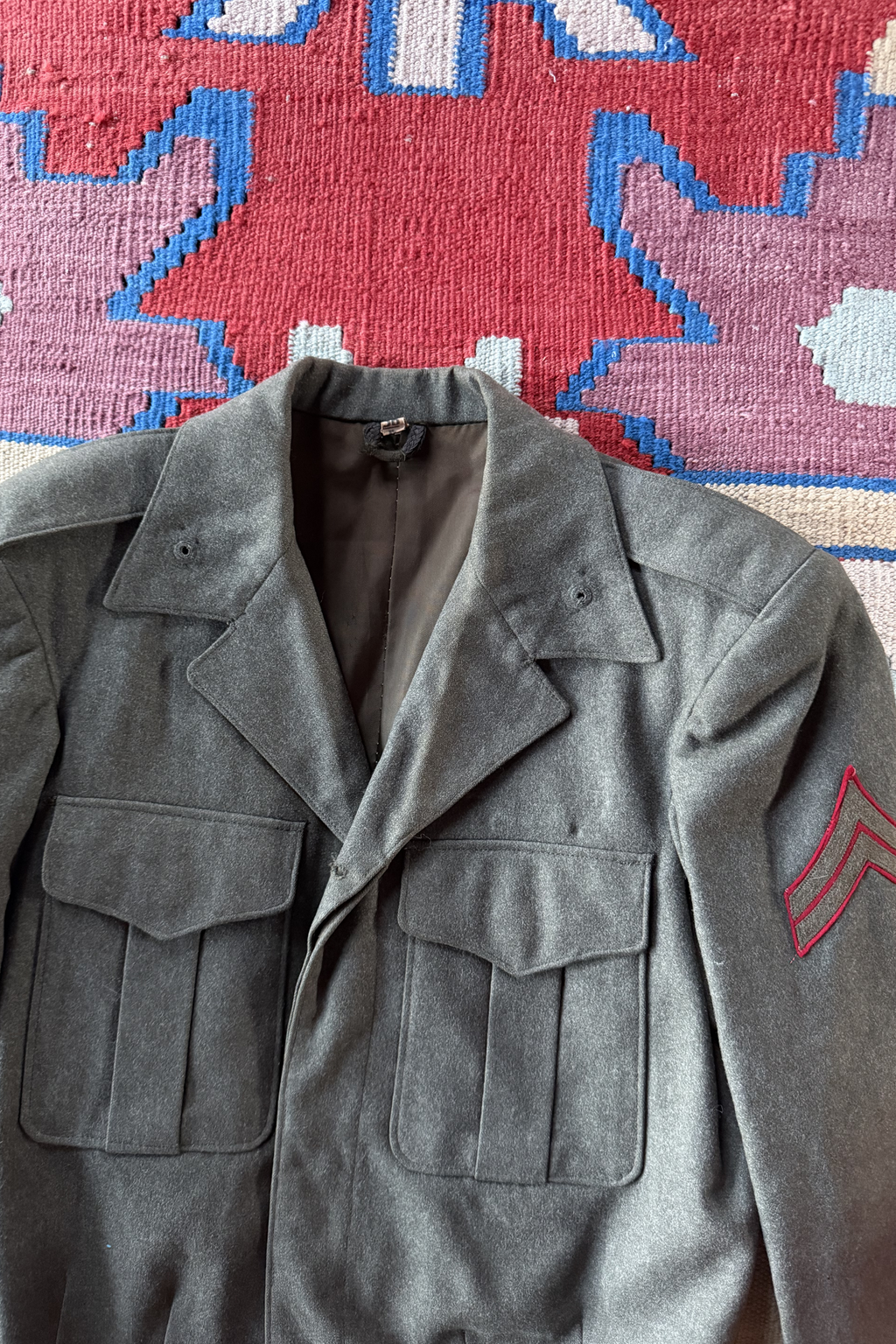 WWII–Korean War USMC Wool Vandegrift Jacket | Rare Marine Corps Uniform | Size 36